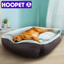 HOOPET-cama de perro para invierno, cama para mascota cálida para perros pequeños, medianos y grandes, labradores, casa suave, cama para perro grande 2024 - compra barato