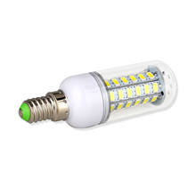 LED Lamp E14 LED Bulb SMD 5730 220V Corn Bulbs 24 36 48 56 69 72LEDs Chandelier Candle LED Light For Home Decoration Ampoule 2022 - buy cheap