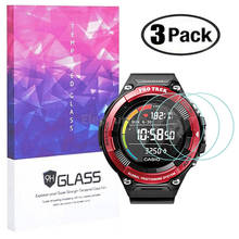 3 Pack for Casio PRO TREK Smart WSD-F21HR Screen Protector 9H Tempered Glass 2.5D Scratch Proof Explosion-Proof Protective Glass 2024 - buy cheap