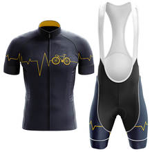 Conjunto de uniforme de ciclismo 2021, não fica cioso, roupa para andar de bicicleta mtb 2024 - compre barato