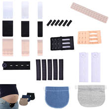 1PCS Maternity Pregnancy Waistband Belt Adjustable Elastic Pants Extended Button Clothing Pants For Pregnant Bra Extender 2024 - buy cheap