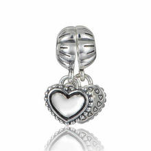 Colgante de corazón de mi hermana especial para pulsera, cuentas de plata esterlina 925 para fabricación de joyas, joyería Kralen de corazón artesanal 2024 - compra barato