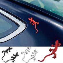 Insignia de Metal 3D Gecko, emblema para maletero, pegatina para Audi Sline A4 A3 A1 A5 A6 A7 B6 B7 B5 Q3 Q5 Q7 Quattro TT S3 S6 S7 S4 S5 RS3 RS4 2024 - compra barato