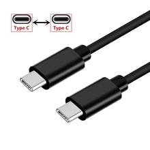 Кабель для быстрой зарядки, 2 м, 1,5 м, USB Type C на Type C, кабель для синхронизации данных для Samsung A02s, A51, A71, A82, A12, A52, A70, A50, A11, M31S 2024 - купить недорого