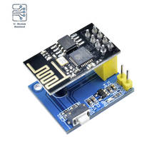 ESP-01/ESP-01S ESP8266 DS18B20 Temperature Sensor Module NodeMCU Adapter Board For ArduinoR3 IOT Wifi Wireless 2024 - buy cheap