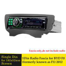 1 Din Car Radio Fascia for BYD F0 2012 Car Styling Stereo Dash CD Fascia Mediaplayer Audio Fitting Panel Adapter Refitting Frame 2024 - buy cheap