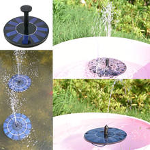 Dropshipping Mini Solar Powered Fountain Garden Pool Floating Solar Water Fountain Pond Outdoor Solar Panel Garden Decoration 2024 - buy cheap