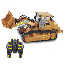2.4Ghz 1/12 Electric Rc Truck Bulldozer Engineering Vehicles Model Remote Control Car Boys Toy For Kids Gifts 36*15*16cm 2024 - buy cheap