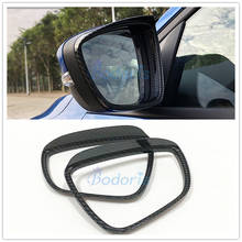 Cubierta de espejo retrovisor de carbono, carcasa moldura de caja, embellecedores, accesorios para coche, para Ford Focus Mk4 2019 2020 2024 - compra barato