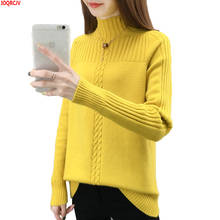 2020 New Turtleneck Knitted Sweater Women Winter Thick Warm Long Sleeve Pullovers And Sweaters Fashion Female Jumper Tops W1490 2024 - buy cheap