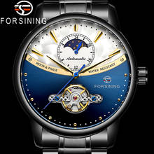 Forsining relógio masculino de pulso, mecânico, automático, militar, esportivo, de luxo, aço, casual, 8179 2024 - compre barato