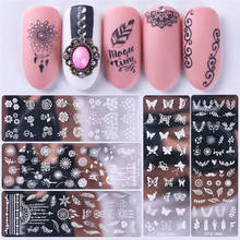 Stainless Steel Nail Art Stamp Nail Stamping Template Flower Geometry Animals DIY Nail Designs Manicure Image Plate Stencil 2024 - buy cheap