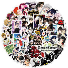 10/50Pcs Cartoon Anime Black Clover Stickers For Waterproof Motorcycle Guitar Luggage Scrapbook Laptop Skateboard Decal Sticker 2024 - buy cheap