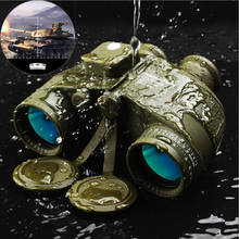 10X50 Military Binoculars Compass Ranging Azimuth Waterproof Outdoor Camping Hunting Low Light Level Night Vision Telescope 2024 - buy cheap