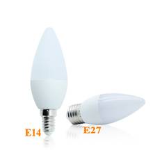 10Pcs/lot E14 E27 LED Candle Bulbs AC 220V led light chandelier Candle lamp 7W 9W Lamp Decoration Light Warm/White Energy Saving 2024 - buy cheap