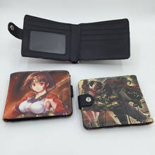 Anime Koutetsujou No Kabaneri Synthetic Leather Exquisite Wallet/Purse Printed w-Mumei 2024 - buy cheap