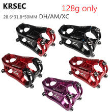 KRSEC-vástago de aluminio para bicicleta de montaña, 50mm, 31,8, 28,6mm, CNC, 128g, ligero, DH XC 2024 - compra barato