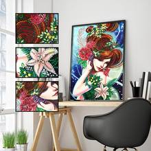 5D Diamond Painting Cartoon Fashion Queen Special Diamond Embroidery Kit Home Decoration Artwork 2024 - buy cheap