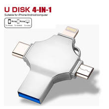 New USB Flash 16GB 32GB 64GB 128GB Pendrive Pen drive USB 3.0 OTG iFlash Drive Memory Stick for iphone iOS Type C Android phones 2024 - buy cheap