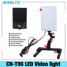 Nanguang CN-T96 220V On Camera LED Video Light Camcorder Lamp Adjustable for Canon Nikon DSLR Camera Photographic Lighting 2024 - buy cheap