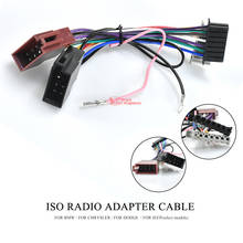 Adaptador de rádio para chrysler, 12-108 iso, conectores de cabos de chumbo, cabo de adaptador estéreo 2024 - compre barato