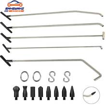 Paintless Dent Repair Kits with 8 Taper Head and S-Hook for Auto Body Dents Hail Damage Removal Set Stainless Steel Hands Tools 2024 - buy cheap