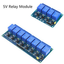 Módulo de relé, 5v 4 8 canal com optoacoplador módulo de relé saída 4 8 way para arduino diy kit 2024 - compre barato
