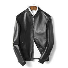 2020 new Genuine Leather Jacket Men Spring Autumn Real Sheepskin Coat Bomber Jacket Mens Clothing Chaqueta MG-02-B6212 KJ1947 2024 - buy cheap
