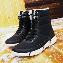 Botas de inverno sapatos masculinos botas de neve sapatos masculinos erkek ayakkabi chaussure homme zapatos de mujer calzado hombre erkek bot 2024 - compre barato