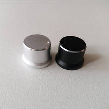 10pcs aluminum plastic knob potentiometer knob 16*12*6mm D shaft Scrub potentiometer cap Volume knob switch cap HI-FI amplifier 2024 - buy cheap