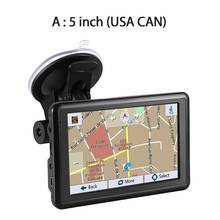 5" HD Car GPS Navigation USB Car Charger Latest Europe US Canada Map Convenient FM Transmitter Navigator GPS Device 2024 - buy cheap