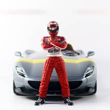 1/18 Scale Racer Dolls Various Scene Decoration Puppet Racer Model Scene Accessories Display Diy Standing Doll Table Toys Boys 2024 - buy cheap