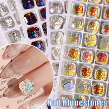 10Pcs 3D Nail Rhinestones Shiny Relief Lotus Diamonds Nail Crystal Jewelry Nail Art Decorations DIY Manicure Ornaments Women 2024 - buy cheap
