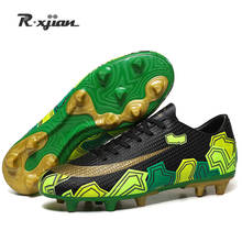 New Soccer Shoes FG Men Football Shoes Soccer Cleats Training Football Boots High Ankle Sport Sneakers Mens Dropshipping Genuine 2024 - buy cheap