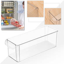 Multifunctional Refrigerator Organizer Freezer Bins Stackable Food Storage Container Transparent Drawer Organizer for Kitchen 2024 - buy cheap