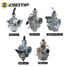 ZSDTRP VM16 VM22 VM26 VM28 DT125 Carburetor Carb For Mikuni Motorcycle Dirt Pit Bike ATV QUAD 70cc 90cc 110cc 250cc Motocross 2024 - buy cheap