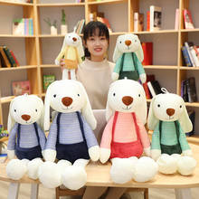 Nuevo muñeco de conejo de felpa de 50-70CM, juguetes de peluche suaves para niños, juguete tipo Cría de conejo para niñas, regalo de cumpleaños, muñeco durmiendo 2024 - compra barato