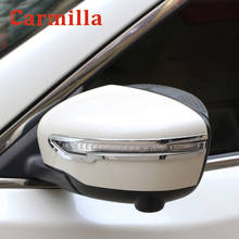 Carmilla Rear Side Mirror Chrome Cover Trim Sticker for Nissan X-trail Xtrail X Trail T32 for Qashqai J11 for Murano 2015 - 2020 2024 - buy cheap