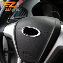 Для Ford Focus 2 MK2 Focus 3 MK3 4 Fiesta Mondeo Ecosport Escape автомобильный Стайлинг рулевое колесо блестящее украшение коробка кольцо чехол 2024 - купить недорого