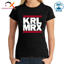 Hip Hop KRL MRX T-shirt Karl Kommunismus Sozialismus Street Wear Marx Revolution Castro Lenin Engels Women T shirt 2024 - buy cheap