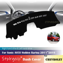 Capa protetora de painel antiderrapante para chevrolet, sonic aveo holden barina 2011 ~ 2018, acessório de proteção contra o sol, carpete 2012 2024 - compre barato