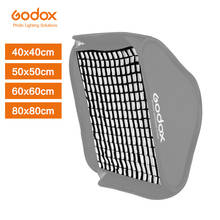 Ячеистая сетка Godox 60*60 см 24 "x 24" для складной S-образной кронштейна Godox, софтбокс, вспышка для камеры (только Сетка 60*60 см) 2024 - купить недорого