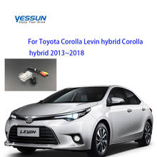 Yessun rear view camera For Toyota Corolla Levin hybrid Corolla hybrid 2013~2018 night view license plate camara parking 2024 - buy cheap
