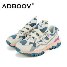 ADBOOV New Fall Women Sneakers Suede Mesh Chunky Sneakers Platform Casual Shoes Woman 2024 - buy cheap