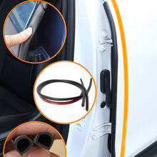 2Pcs For B Pillar Car Door Rubber Seal Strip Filler Weatherstrip Edge Rubber Sealing Protection Front Auto Door Sealant For Cars 2024 - buy cheap