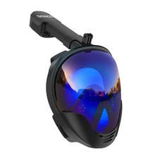 Full Face Scuba Diving Mask HD Anti Fog Goggles Swimming Snorkeling Mask for Gopro Camera Men Women Kids 2024 - buy cheap
