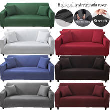 Stretch Slipcovers Armchair cover For Living Room Deep Sofa Cover High Elastic 1/2/3/4 Seater Couch Cover Furniture Protector 2024 - buy cheap
