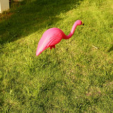 Ornamento Do Gramado Artificial Flamingo Figurinhas Flamingo Decoração Gramado Realistas Belas Artes De Casamento Enfeites de Jardim 2024 - compre barato