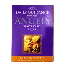 Guía diaria de Tus ángeles oráculo cartas juego de mesa 44 cartas baraja Tarot Envío Directo 2024 - compra barato