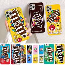 YNDFCNB M&M's Chocolate Nutella Bottle Mobile Phone Case for iPhone 11 12 pro XS MAX 8 7 6 6S Plus X 5S SE 2020 XR case 2024 - buy cheap